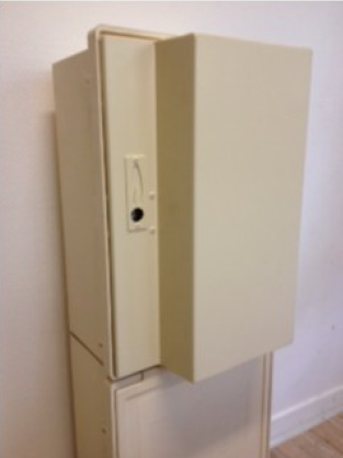 [8500361] PORTE COFFRET S300 POUR COMPTEUR A MEMBRANES G10 65MM 8500361