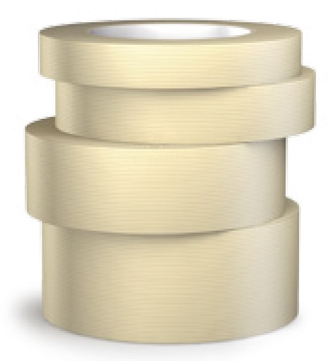 [ACCFAF25X50] RUBAN ADHESIF PP ARME FIL A FIL 50M X 25MM