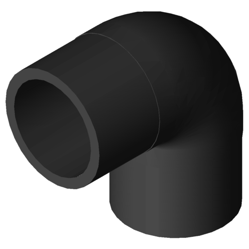 [GFI193281423] COUDE 90° LISSE D160 8 BAR NF136 8022379 / 8022330 CLI160090 §