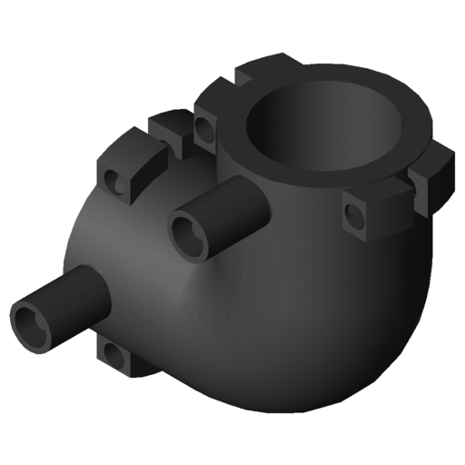 [GFI753101908] COUDE 90° MONOBLOC D32 F/F NF136 - 8022242 CF032090 §