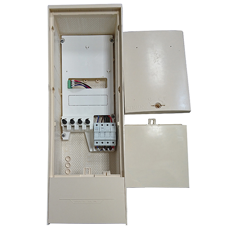 [MICCB019] BORNE CIBE AVEC PLATINE POUR CONCENTRATEUR LINKY 6980866 *