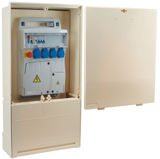 [MICDA892] BORNE 5,7KVA RAPIDBRANCH BORNIER 1A/2D TRI 
PRISES 4 MONO 16A +2 MONO DIRECT