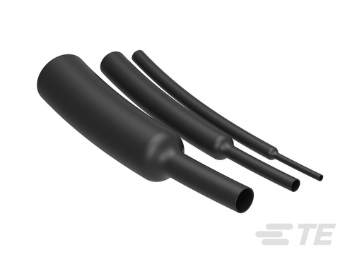 [TYC135917-1] GAINE THERMORETRACTABLE PAROI MINCE CGPT 1.2/0.6 NOIR 1M